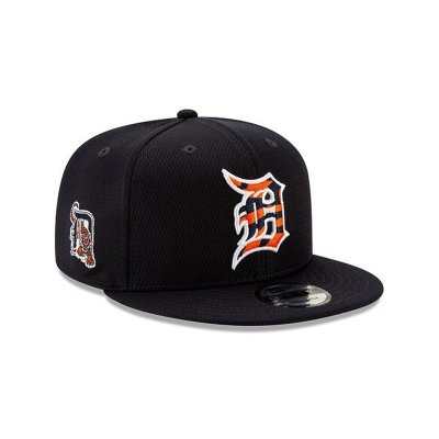 Sapca New Era Detroit Tigers MLB Batting Practice 9FIFTY Snapback - Albastri